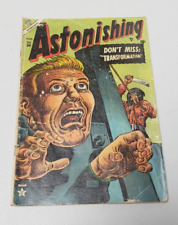 Astonishing #34 August 1954 Vintage Rare Horror Comic - Pre Code picture