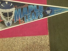 Toronto Maple Leafs Vintage NHL Pennant HOCKEY Wincraft Edition #1 -FAST SHIPPER picture