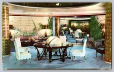 Postcard - Lobby Del Hotel Bamer, Mexico, D. F. picture
