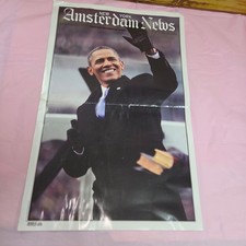 2013 New York Amsterdam News Obama 2nd Inauguration Special Issue Newspaper picture
