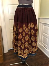 Ethnic Skirt Handmade Kutch Embroidered Rabari Tribe in Gujarat India  picture