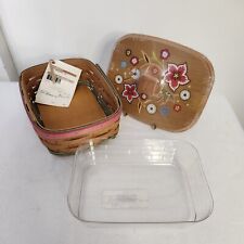 Longaberger 2010 Mother's Day Basket+Prot+Lid SOLD 30 DAYS ONLY MARCH 2010 NOS picture