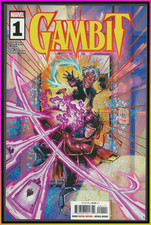 GAMBIT #1-A  (2022) MAIN CVR 1ST PRINT STORM X-MEN MR & MRS X MARVEL 9.4 NM picture