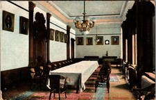 1908 U.S. Mint Philadelphia Interior Postcard picture