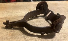 SINGLE Western Cowboy Spur - BB - BOB BLACKWOOD  OFFSET Bull Riding Spur picture