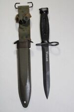 Original US Military Issue Vietnam Era Colt USM7 Bayonet Knife wth Scabbard J1AA picture