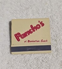 Pancho's at Manhattan Beach California Front Strike Matchbook 1 Used picture
