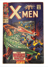 Uncanny X-Men #30 Marvel Comics 1967 MCU Thomas Kirby Warlock VG- VG+ Jean Gray picture