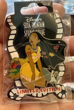 Pocahontas & Meeko Soda Fountain 2012 Thanksgiving Disney Fantasy Pin picture
