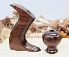 Hand Made E.I. Rosewood Plane Tote & Knob For Stanley No 2, 602 with Low Knob picture