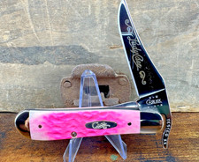 Case XX knife 2002 Pink Lady Case Russlock 61953 L Bubba Gum picture