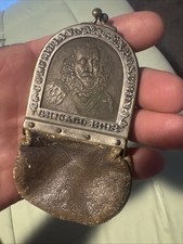 1893 Columbian Expo Rare Intact Change Purse Christopher Columbus World Fair picture