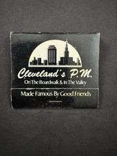 Vintage Cleveland's P.M. On The Boardwalk & In The Valley Matchbook picture