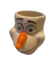 Disney Stores Frozen Olaf Face 3D Character Face Coffee Mug Tea Cup Head * picture