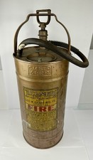Antique Geo W Diener Fire Extinguisher C.M.St.P.&P.R.R Milwaukee Road Railroad picture