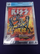 Marvel Super Special #1 1977 CBCS Kiss Comic 5.0 WHITE Slabbed - GREAT CONDITION picture