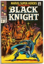 🔥🔥 Marvel Super-Heroes #17 ** 1968 ** Origin of Black Knight III ** F/VF  🔥🔥 picture