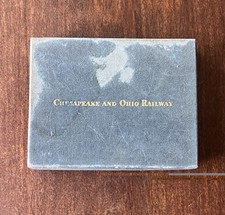 Vtg C&O Railroad Playing Cards Complete Double Deck Chessie Cat & Peake Boxed picture