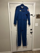 Flight Suit Coveralls DuPont Aureus International Nomex Size 42 L, Life Flight picture