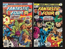 FANTASTIC FOUR #176 177 JACK KIRBY Cover Art IMPOSSIBLE MAN FRIGHTFUL FOUR 1976 picture