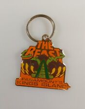 RARE Vintage Paramount Kings Island The Beast Keychain   picture