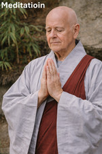 Wooden clapper /meditation stick  to heal the mind /  to awaken the mind/ Chukbi picture