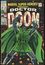 Marvel Super-Heroes Presents: Doctor Doom #20 Marvel May 1969 (G/VG)-RareCo picture