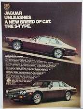 1976 Jaguar XJ-S S Type Unleashes A New Breed Of Cat Vintage Print Ad picture