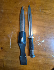 WW2 German K98 Bayonet Set E.U.F HORSTER Marked Frog Stunning Condition picture
