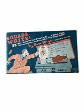 Squads, Write Dave Breger, postcard book, US Mail, Vintage, G.I. Joe, 1951 picture