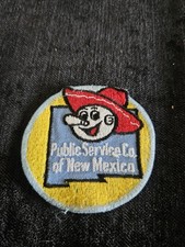 Vintage PNM Reddy Kilowatt Patch New Mexico Sombrero Electric Utility Mascot 3