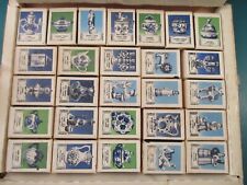 Set of 27 Matchboxes w/ matches GZHEL Russian blue porcelain USSR 1978 Soviet picture