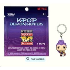 Funko Mystery Pop Keychain KPop Demon Hunters Blind Bag Rumi Mira Zoey Jinu picture