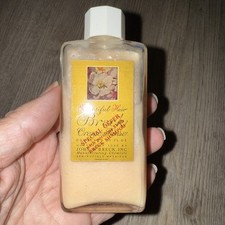 Vintage 1956 Breck Beautiful Hair Creme Rinse Glass Bottle For Prop Decor picture