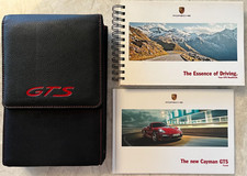 PORSCHE CAYMAN GTS  PRESTIGE BROCHURE & WORLD DRIVING ROADBOOK GTS CASE USA 2015 picture
