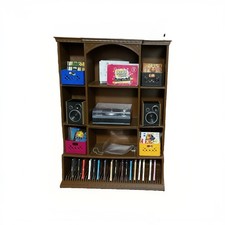 MGA's Miniverse Real Music Record Player, Complete - With Entertainment Center picture