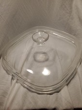 VTG Pyrex XXL Casserole Lid.  17-G, A-12-G On The Lip. 9.5in Inside Width. picture