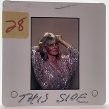 Vintage 35mm Slide of Linda Evans Dynasty Actress #17 picture