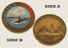 Portsmouth Naval Shipyard PNSY Pilot Challenge Coin  1#22 picture