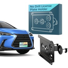 No Drill Front Grille License Plate Bracket Lexus NX RX 2015-Up UX 2019-Up picture
