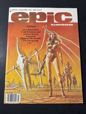 Epic Illustrated #3 Marvel Magazine Comic 1980 1st Appearance Dreadstar 1st JL picture