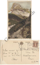 Cathedral Mountain at Field, British Columbia and CP RR Tunnel-1939 picture