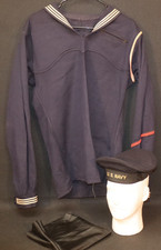 WWII USN Navy Enlisted Middy Jumper & 