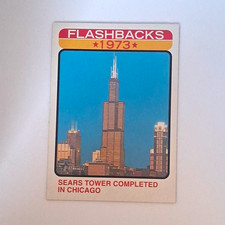 Topps Flashbacks 1973 Sears Tower NF-13 Base Set Non-Sport Trading Card 2022 picture