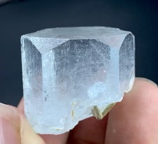 155 Cts Natural Aquamarine Crystal from Pakistan Rare Quality 26x27x26 mm. picture