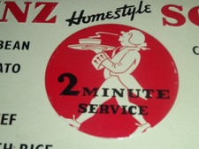 VINTAGE ANTIQUE ORIGINAL HEINZ HOMESTYLE SOUP 2m SERVICE 15c BOWL 16