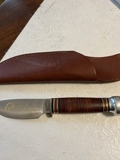 Marbles Ducks Unlimited Knife with Original Leather Sheath picture