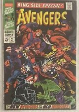 Avengers Annual #2 (RAW 8.5 - MARVEL 1968) (ITEM VIDEO) Old vs. New Avengers picture