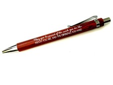 Pens that express gratitude to the TEACHER in your life.  (Wood Grain finish) picture