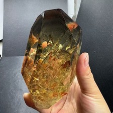 1.5LB RARE High quality Natural Citrine Quartz Crystal Specimen Reiki Decor picture